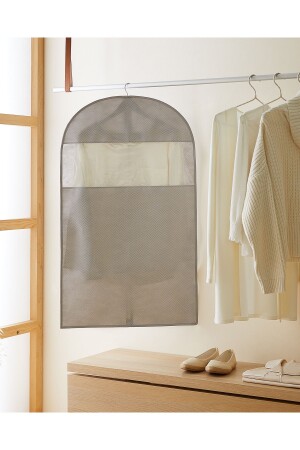 Gray Herringbone Dress Case Suit Cover Clothing Carrying Case Gamboç 60x100 - Ocean Home Textile