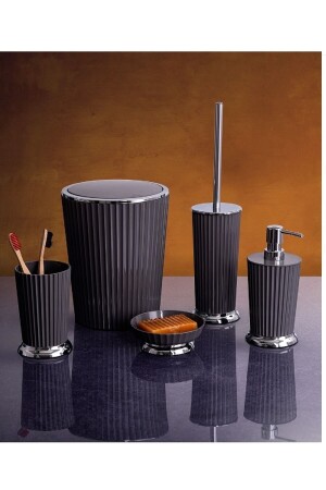 Gray Nely Bathroom Set M-SAS08-07 - Prima Nova
