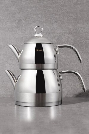 Gray Orion Steel Teapot Set 51798 Steel INT-HISAR1837 - Hisar