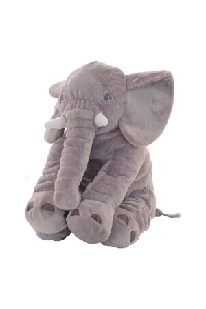 Gray Pof Sleeping Friend Elephant 65 Cm - Halley Peluş Oyuncak