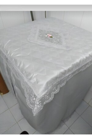 Gray Washing Machine Cover custom made0029 - hanım's