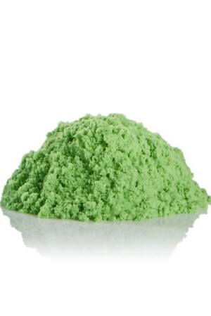 Green Color Kinetic Play Sand-1 kg Kinetic Sand - Apiko Shop