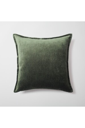 Green Eliza Viscose Natural Natural Throw Pillow 50x50 (Includes Inner Pillow) 113 - Fineroom Living