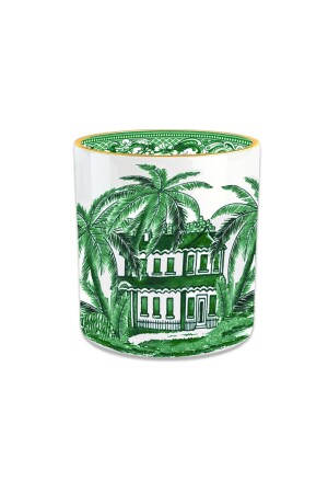 Green Maison Espresso, doppelte türkische Kaffeetasse – Tasse ohne Henkel FIN195 - Vivas