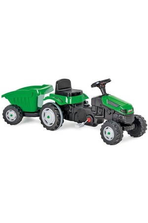 Green Tractor with Active Trailer TYC00439092737 - PİLSAN