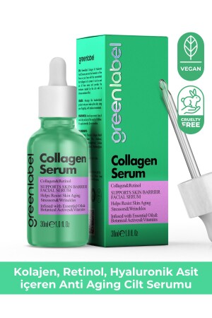 Greenlabel Anti Wrinkle Anti Aging Collagen Retinol Skin Serum 30ml. GLK-017 - Green Label