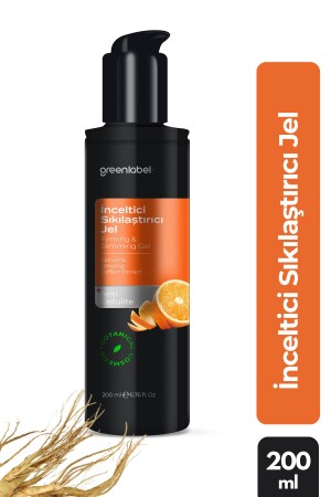 Greenlabel Spirulina Ginseng and Caffeine Extract Slimming Firming Body Gel 200 ml GLK-012 - Green Label