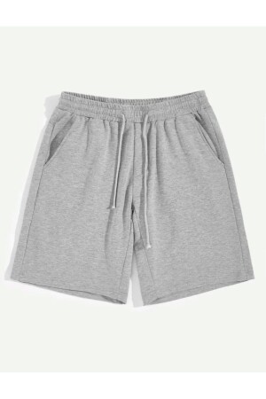 Gri Unisex şort - The White