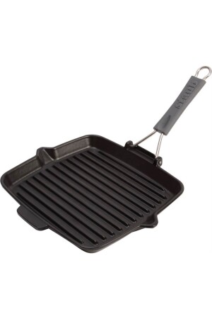 Grill Pan with Easy Pouring Feature | - STAUB