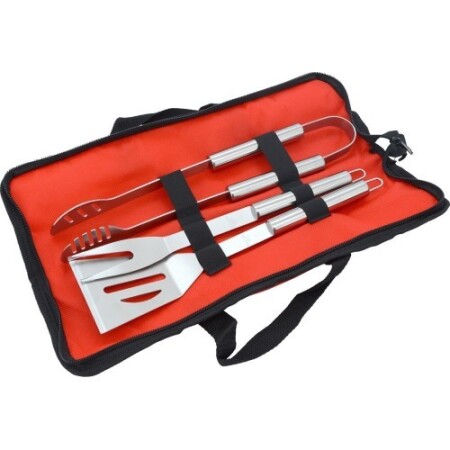 Grill tool set Cattara – 3 pcs., textile case - Cattara
