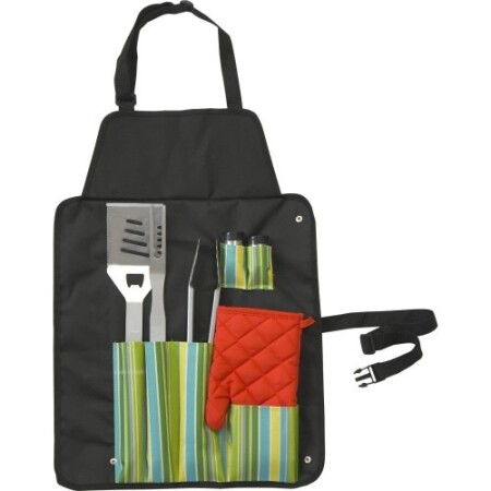 Grill tool set Cattara, 7 pcs. + apron - Cattara