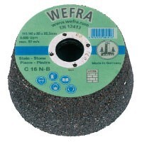 Grinding cup for stone 110/90*55*22mm WEFRA - Wefra