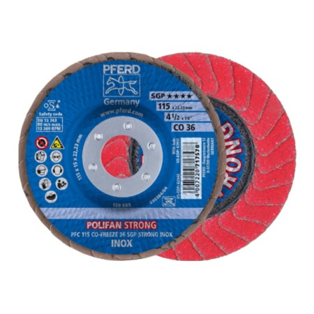 Grinding disc PFERD PFC CO36 SGP-Strong-Freeze 180mm - Pferd
