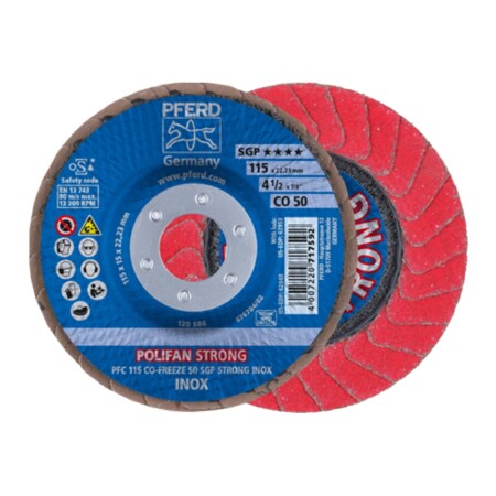 Grinding disc PFERD PFC CO50 SGP-Strong-Freeze 115mm - Pferd
