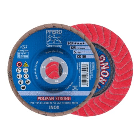 Grinding disc PFERD PFC CO50 SGP-Strong-Freeze 125mm - Pferd