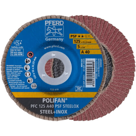 Grinding disc PFERD PFC125 A PSF 40 - Pferd