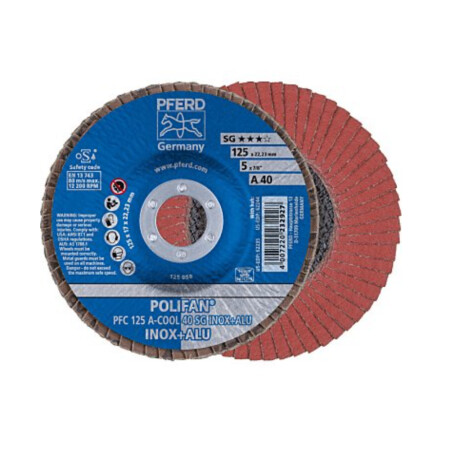 Grinding disc PFERD PFC125 A40 SG-COOL - Pferd
