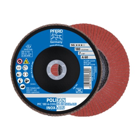 Grinding disc PFERD PFC180 SG-Cool A60 - Pferd