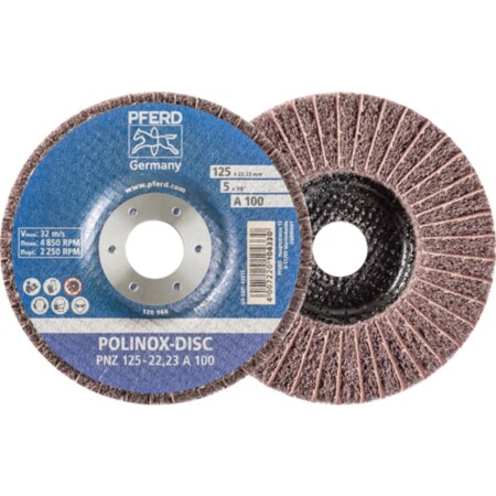 Grinding disc PFERD PNZ 125x22.23mm A100 - Pferd