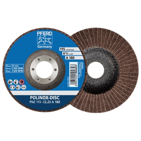 Grinding disc PFERD PNZ 125x22.23mm A180 - Pferd