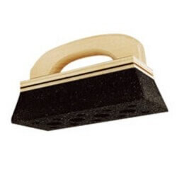 Grinding stone with handle WOLFF 20x10x3.5 cm - Wolff