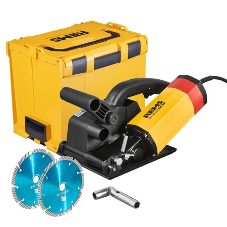 Groove cutter REMS Krokodil 180 SR L-Boxx with accessories - Rems