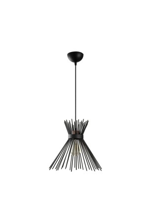 Großer Hedgehog Retro-Kronleuchter in schwarzer Farbe für moderne Halle – Küche - OSC HOME