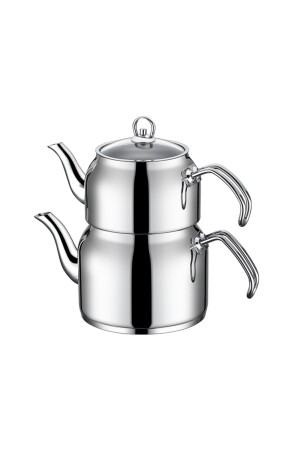 Grosso Mega Size Steel Teapot Set Tac-1558 TAÇ-1568 - Taç