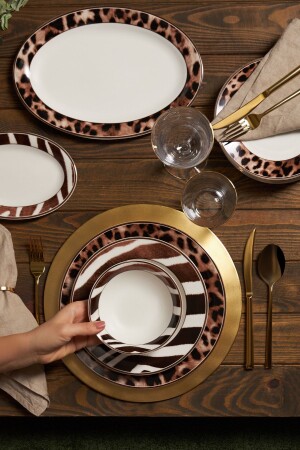 Grove 56 Piece New Bone Dinner Set for 12 People 153. 03. 08. 2527 - Karaca