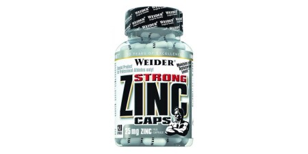 Güçlü Çinko, 25 mg - 120 kapsül - Weider