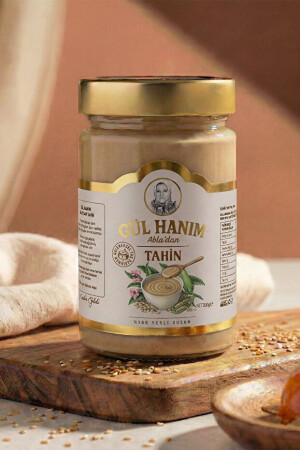 Gülhanım Abla %100 Taze Yerli Susam Tahini - 300g - Halal