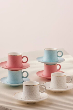 Gum Set of 6 Coffee Cups 90 Ml 153. 03. 06. 6457 - Karaca