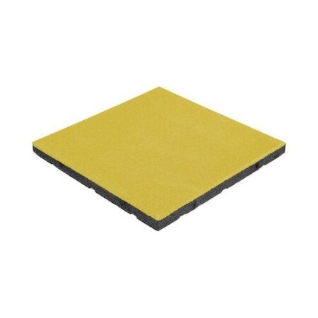 Gummibeschichtung Sockel Standard – quadratisch, gelb - Fitker