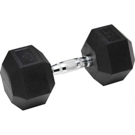 Gummihantel Bauer Fitness HEX - 35 kg - Bauer Fitness