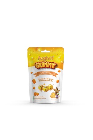Gummigelee-Nahrungsergänzungsmittel mit Omega 3-6-9 - Argivit
