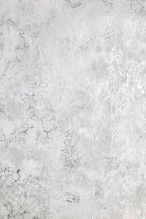 Gümüş Çatlatma Damarlı Desen Duvar Kağıdı (5 M²) 181586000 - Flamingo