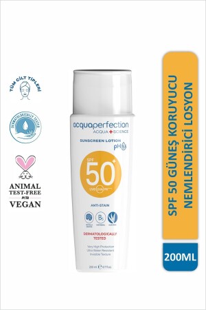 Güneş Koruyucu Losyon SPF 50 200ml - Acqua Perfection