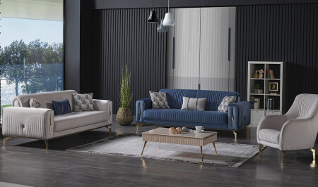 Güney Sofa Set Metal Case - Cadde Yıldız
