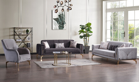 Güney Sofa Set Metal Case V2 - Cadde Yıldız