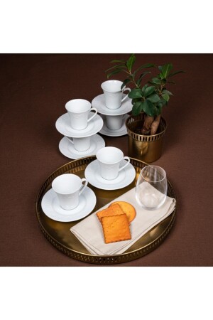 Güral Bahar Branch Turkish Coffee Set PR. 0000000000000BHD12KT00 - Güral Porselen