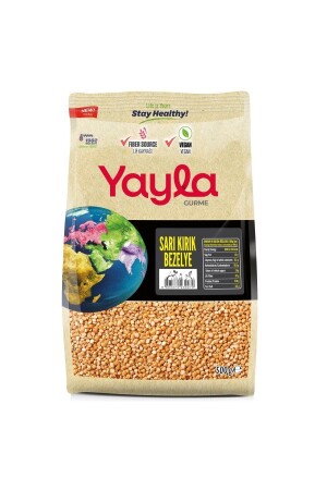 Gurme Gelbe Erbsen 500 Gr - Yayla