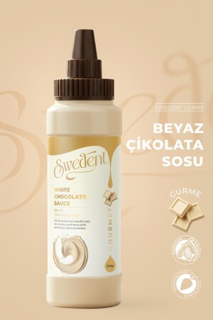 Gurme Serisi Beyaz Çikolata Sos İpeksi Dokusu ile Dengeli ve Akışkan Kıvam - Swedent
