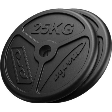 Gusseisen-Gewichtssatz Marbo MW-2x25KG-OLI, 50 kg / 2x25 kg - Marbo Sport