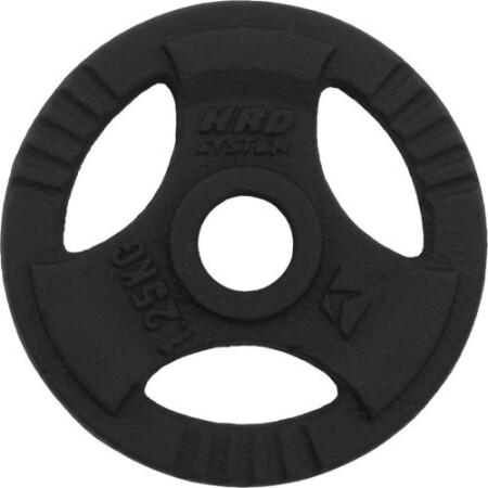 Gusseisengewicht mit Griffen, Platinum Fitness Beltor HRD System Line, 1,25 kg, 29 mm - Beltor