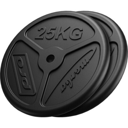 Gusseisengewichte 50 kg (2 x 25 kg) Marbo MW-2x25KG-SLIM - Marbo Sport