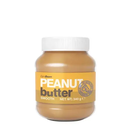 GymBeam Peanut Butter (340 g, Smooth) - GymBeam