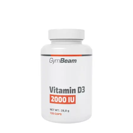 GymBeam Vitamin D3 2000 IU (120 Capsules) - GymBeam