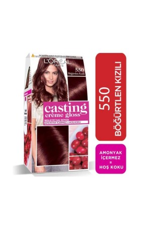 Haarfärbemittel – Casting Creme Gloss 550 Brombeerrot 3600523291489 - L'oreal Paris