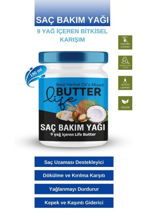 Haarpflegeöl 190 ml Haarpflegend und stärkend - Life Butter