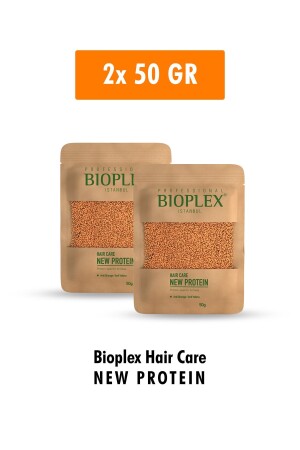 Haarpflegeprotein – Spezialprodukt gegen Schäden beim Aufhellen und Färben der Haare 2x50 g – 2 Packungen - Bioplex